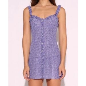 Réalisations Par Lavender Floral Dress